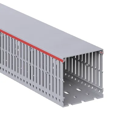 Короб перфорированный RL6 80x80 серый QUADRO