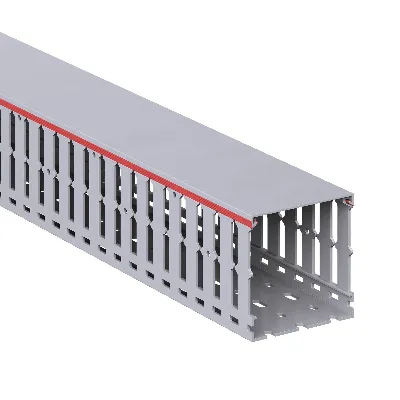 Короб перфорированный RL12 80x80 серый QUADRO