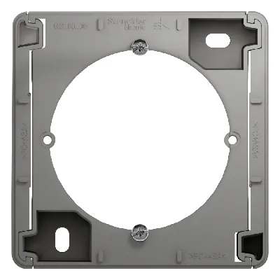 GLOSSA Коробка наружного монтажа алюминий