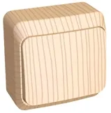 ЭТЮД Переключатель одноклавишный наружный сосна