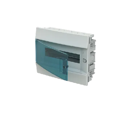 Бокс в нишу Mistral41 12М зеленая дверь (с клемм)