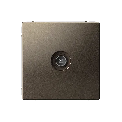 ARTGALLERY TV розетка проходная 4DB, механизм, мокко