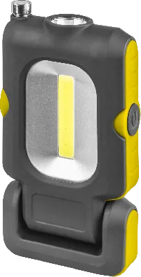 Фонарь светодиодный NPT-W07-ACCU 1Вт LED+3Вт COB LED аккумуляторный пластик