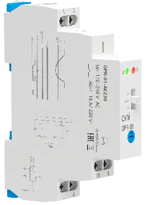 Фотореле OPR-01 1 конт. 230В АС с вынос.дат. ONI