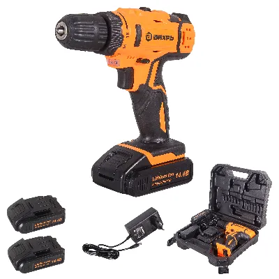 Дрель-шуруповерт аккумуляторная ДА-14Л-2KА (ДА-14Л-2K) (1.5 А/ч)