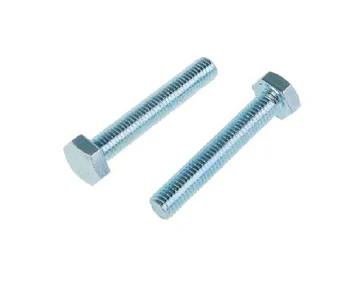 Болт DIN933 М16х70 шестигранная голова полная резьба класс прочности 8.8 покрытие цинк