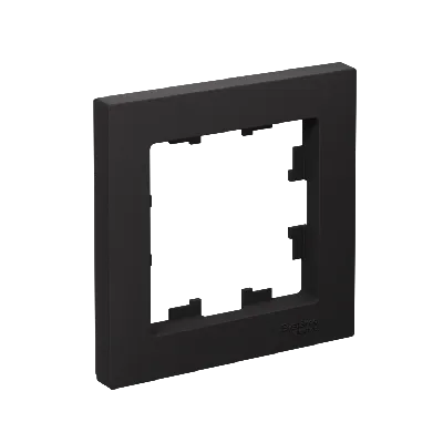 Рамка однопостовая ATLASDESIGN карбон