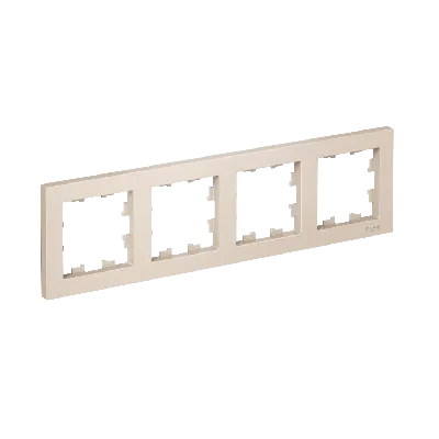 Рамка четырехпостовая ATLASDESIGN универсальная бежевый