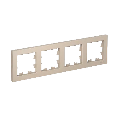 ATLASDESIGN рамка четырехехпостовая, универсальная, ПЕСОЧНЫЙ
