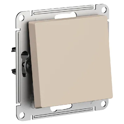 ATLASDESIGN переключатель перекрестный, сх.7, 10АХ, механизм, ПЕСОЧНЫЙ