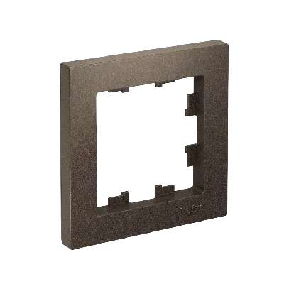 Рамка однопостовая ATLASDESIGN мокко