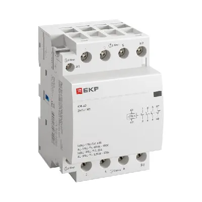 Контактор модульный КМ 63А 3NО+NC (3 мод)