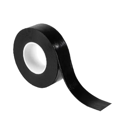 Изолента высоковольтная KRANZ самослипающаяся, до 10кВ, 0.76х25 мм, 5 м