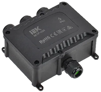 Коробка распред. герметичная WTP-404 4 ввода IP68
