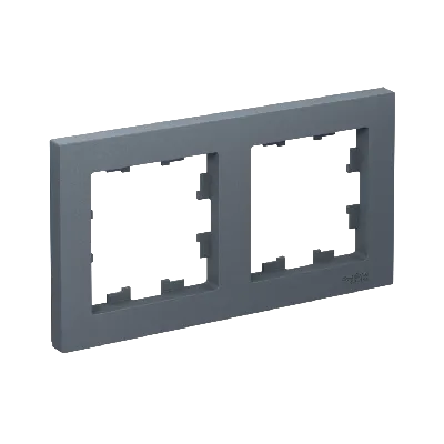 Рамка двухпостовая ATLASDESIGN универсальная грифель