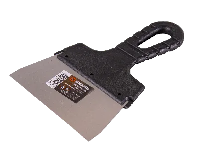 Шпатель нержавеющая cталь пластиковая рукоятка 150мм