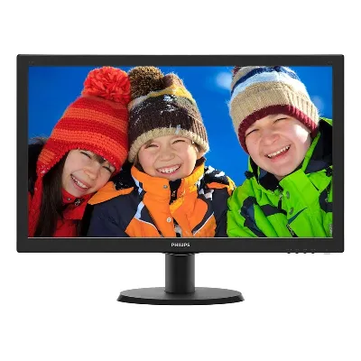 Монитор 23.8'' VA, 1920x1080 , 8 мс, 3000:1, 250 Кд/м2, DVI-D, VGA
