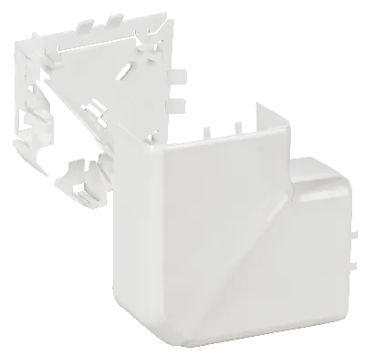 Угол плоский Г-образный 50х105 DLP белый