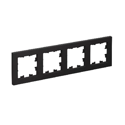 Рамка четырехпостовая ATLASDESIGN универсальная карбон