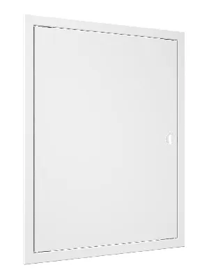 Люк-дверца ревизионный с ручкой, из ABS пластика 418х518 и с фланцем 396х496