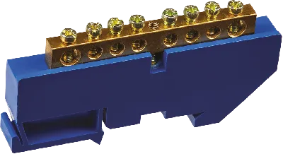 Шина нулевая на DIN-изол NBB-M69-8D/B