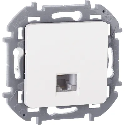 Телефонная розетка RJ11 INSPIRIA белый