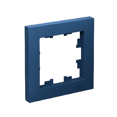 ATLASDESIGN рамка однопостовая, АКВАМАРИН