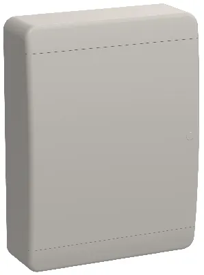 TEKFOR Корпус пластиковый ЩРН-П-24 IP41 белая дверь IEK