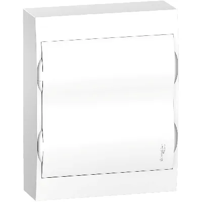 Щит распределительный навесной белый дверь белая на 24 модуля IP40 Easy9