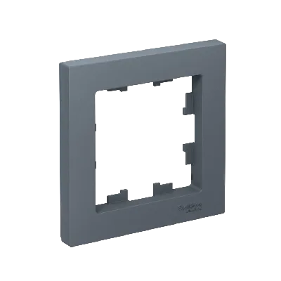 Рамка однопостовая ATLASDESIGN грифель