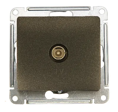 Коннектор GLOSSA TV антенна механизм антрацит