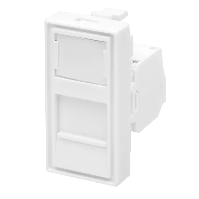 Модуль розетки  45х22,5 8P8C (RJ-45) cat.5e
