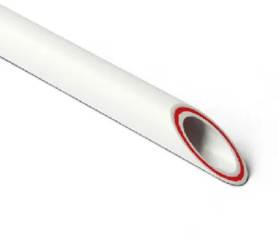 Труба PPR RUBIS SDR6 PN25 32х5.4 арм хлыст 3м