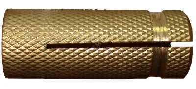 Анкер забивной М6 латунный (пакет 10шт)