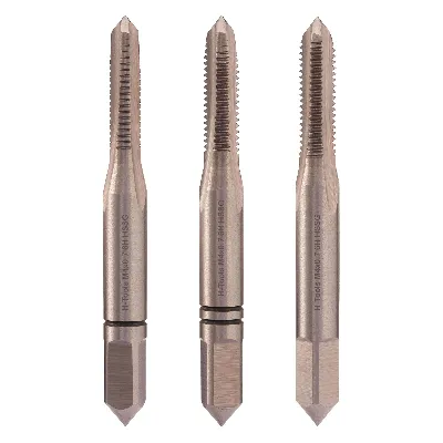 Метчик М 4,0х0,7 (Комплект 3шт) DIN352 HSS-G 6h 45мм a=3,4