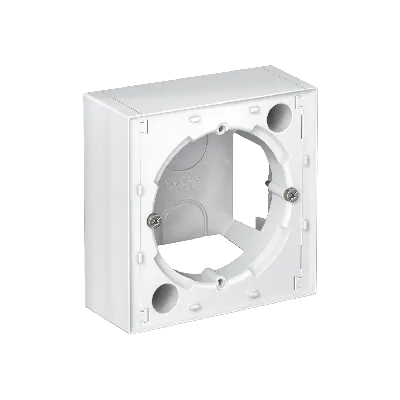 Коробка ATLASDESIGN для наружного монтажа белый