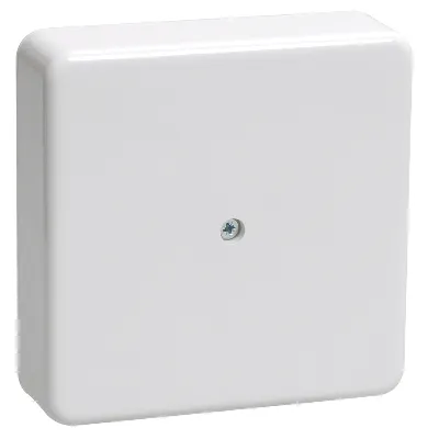 Коробка клеммная 75х75х20 белая IP20 КМ41212-01