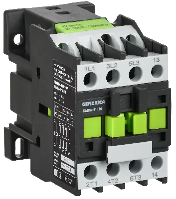 Контактор КМИе-11810 18А 230В/АС3 1НО