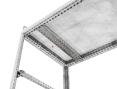 Планка монтажная с зацепами 20х73 тип К RS52 00.80 (4 шт.)