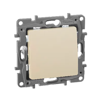 ETIKA Переключатель одноклавишный слоновая кость винтовые зажимы 10A