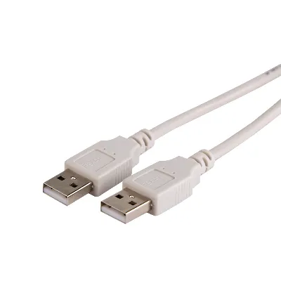 Кабель USB (шт. USB A - шт. USB A) 1.8 метра серый  (18-1144), REXANT