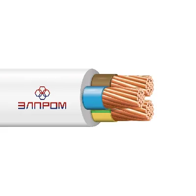 Провод ПВС нг(А)LS 3х0.75 белый(100м) ТРТС