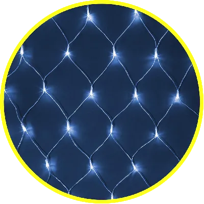 Гирлянда новогодняя светодиодная NGF-N01-240B-12-2x2m-230-TR-IP20