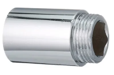 Удлинитель НВ 3/4'x50 мм, хромированный