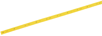 Трубка термоусаживаемая ТТУ 12/6 желтая (1м)