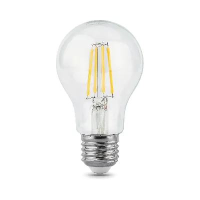 Лампа светодиодная LED 10 Вт 930 Лм 2700К теплая Е27 А60 Filament Gauss