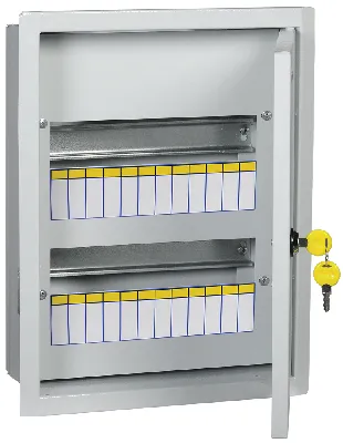 TITAN 3 Корпус металлический ЩРв-24 (395х310х120) IP31 IEK