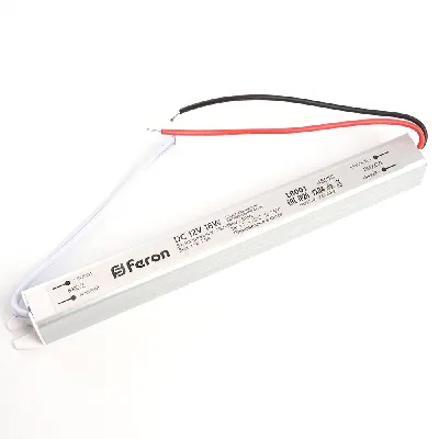 Драйвер светодиодный LED 18w 12v ультратонкий