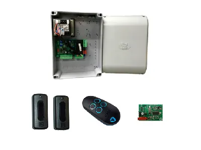 Комплект блока управления и аксессуаров для       распашных ворот (блок управления ZF1N,            радиоуправление, фотоэлементы)