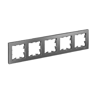 Рамка пятипостовая ATLASDESIGN универсальная сталь